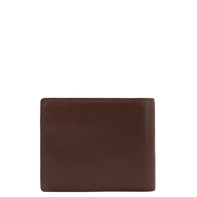 Brown Bifold Leather Mens Wallet