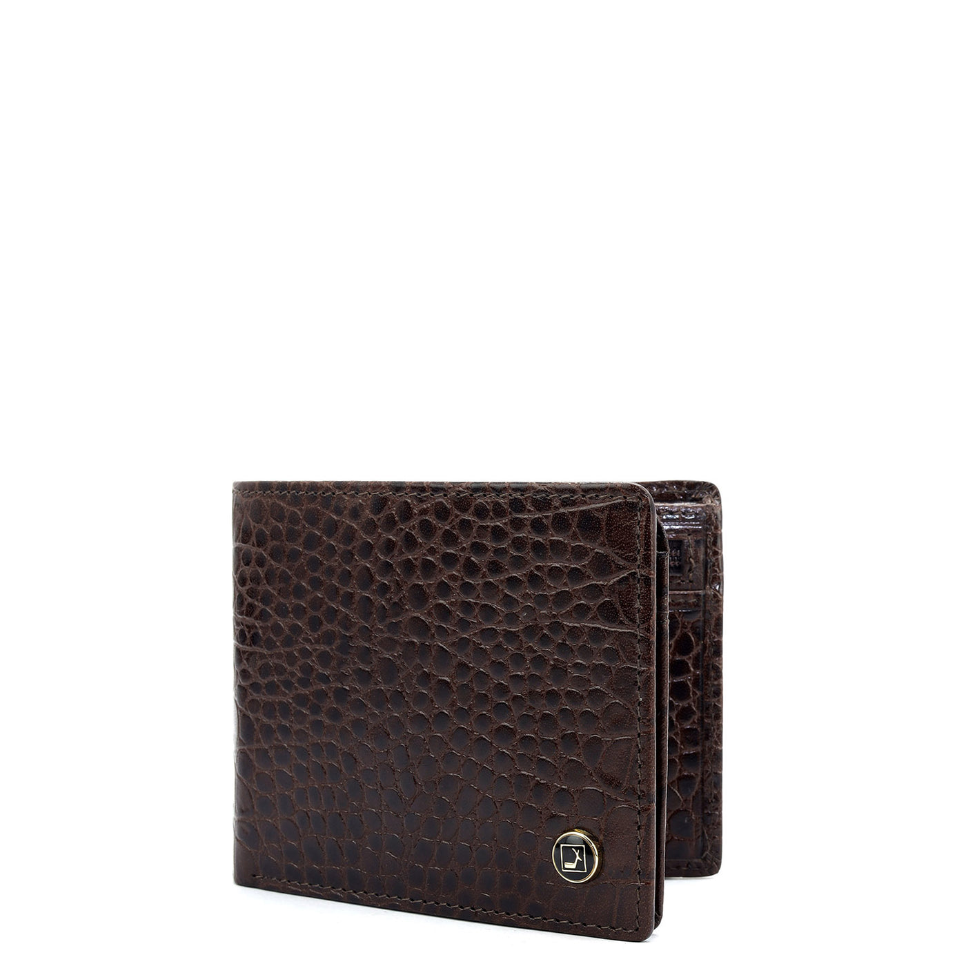 Brown Bifold Leather Mens Wallet