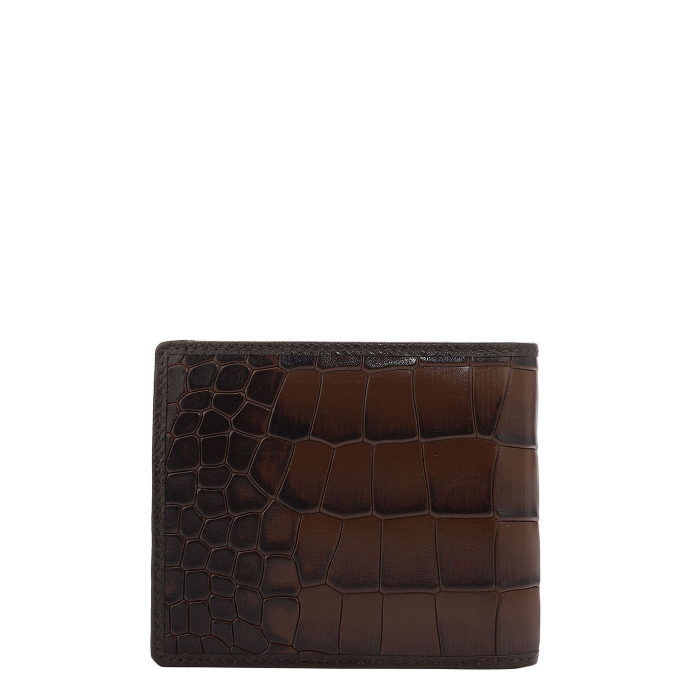 Brown Bifold Leather Mens Wallet