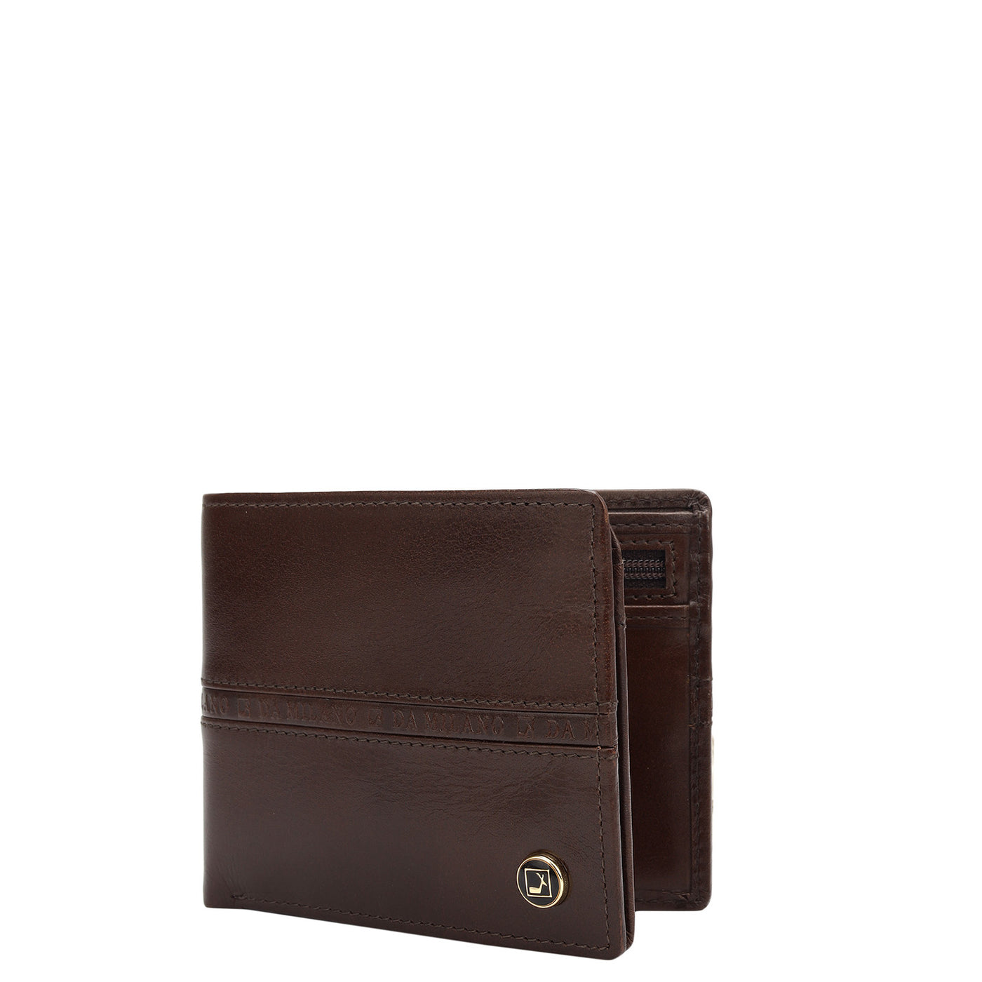 Brown Bifold Leather Mens Wallet