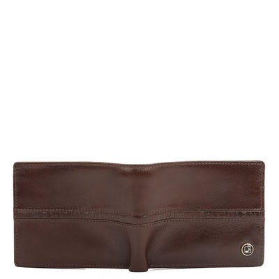 Brown Bifold Leather Mens Wallet