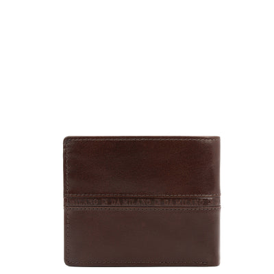 Brown Bifold Leather Mens Wallet