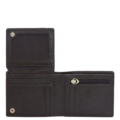 Brown Bifold Leather Mens Wallet