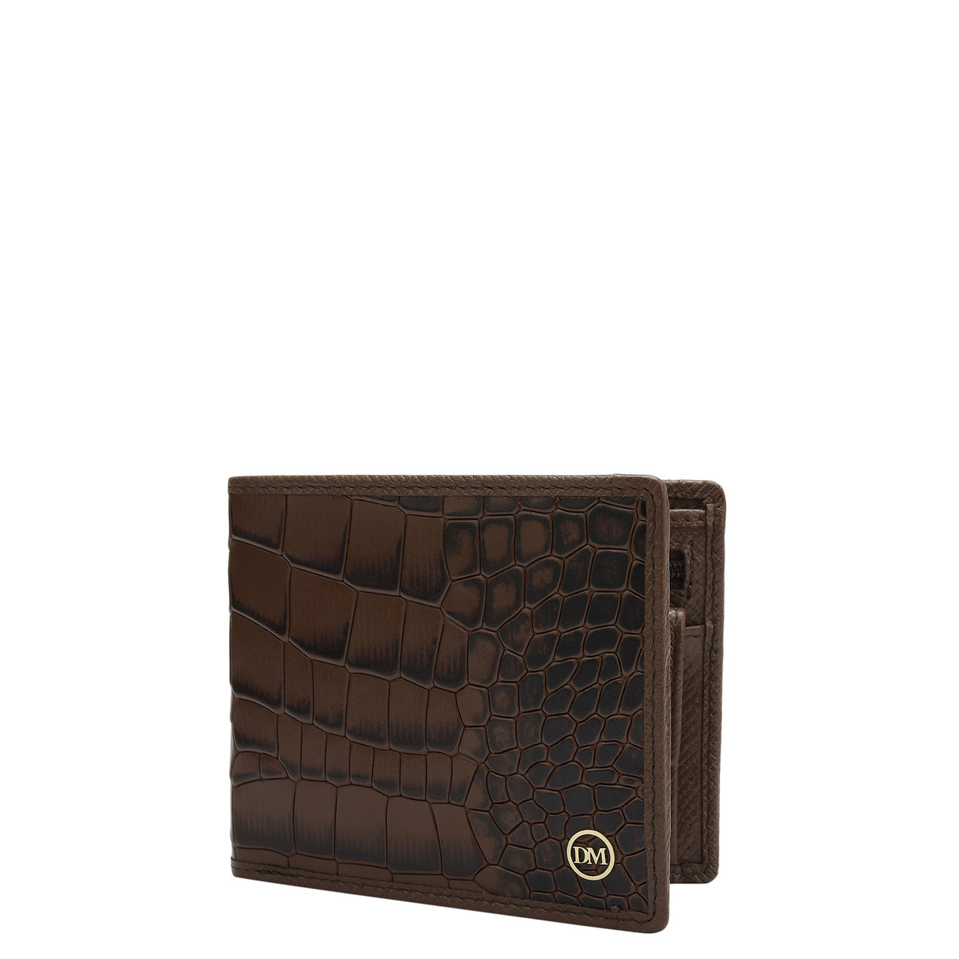 Date Bifold Leather Mens Wallet