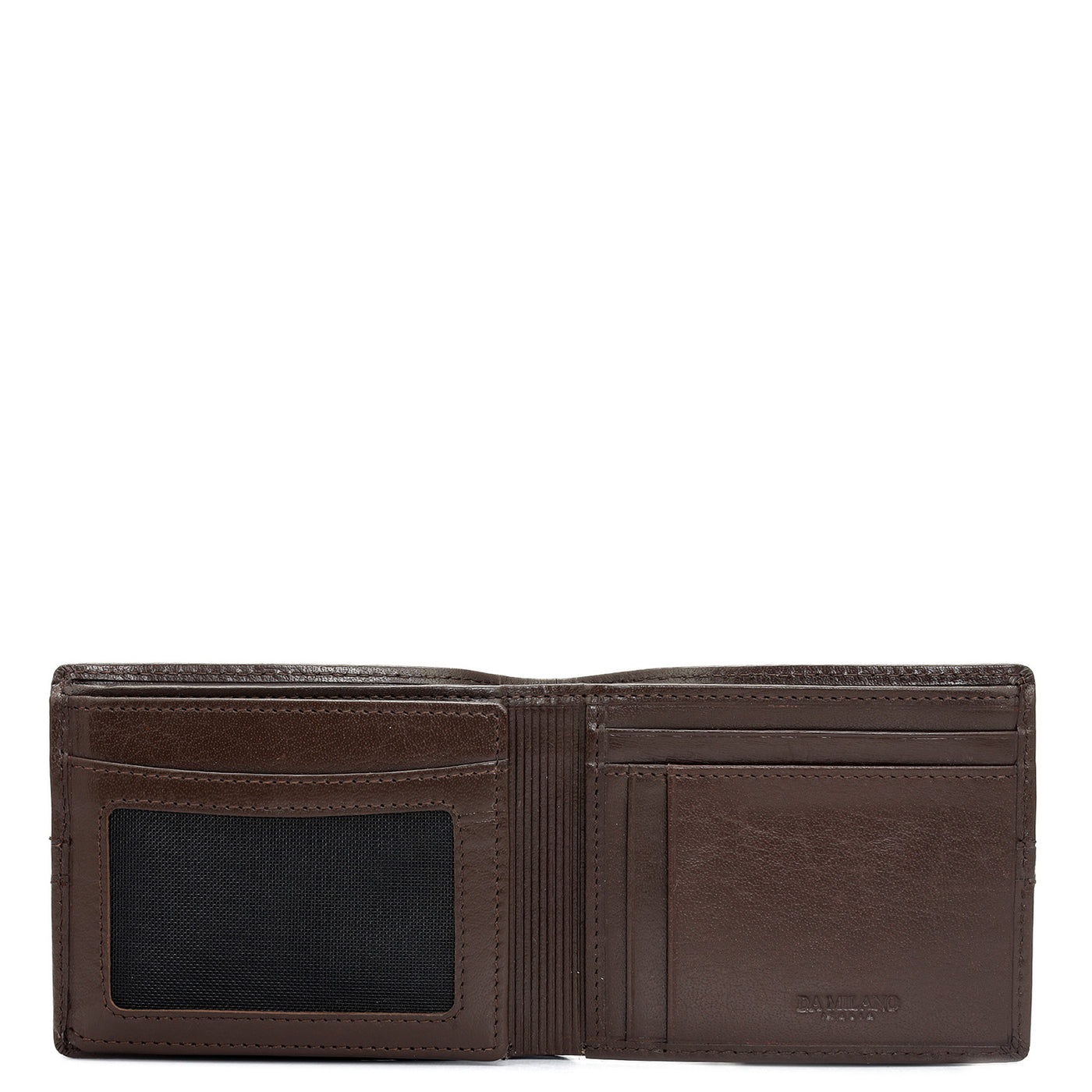 Brown Bifold Leather Mens Wallet