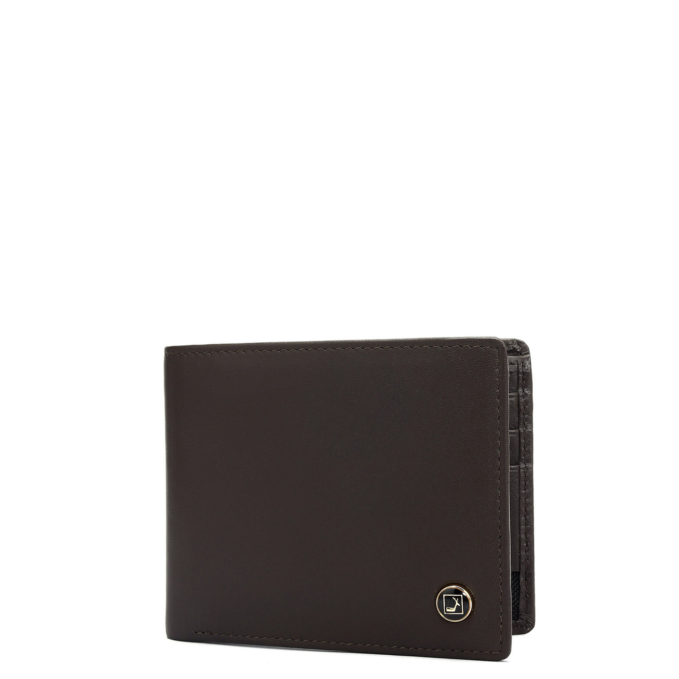 Brown Bifold Leather Mens Wallet