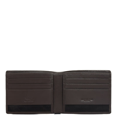 Brown Bifold Leather Mens Wallet