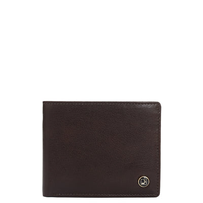 Brown Bifold Leather Mens Wallet