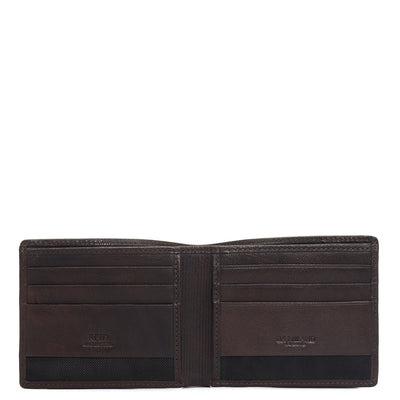 Brown Bifold Leather Mens Wallet