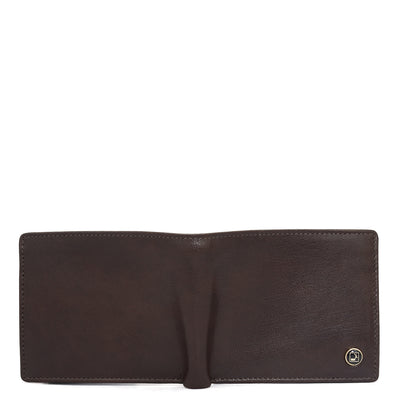 Brown Bifold Leather Mens Wallet