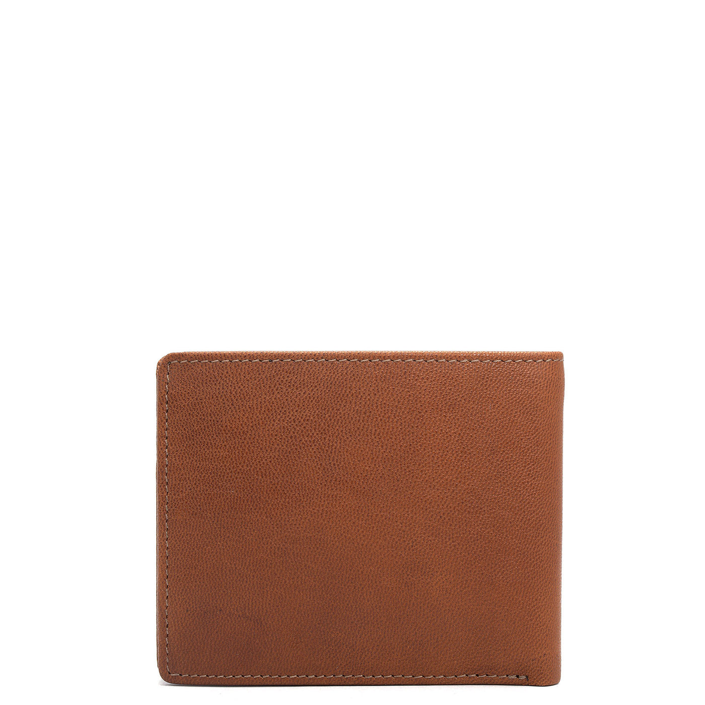 Cognac Bifold Leather Mens Wallet