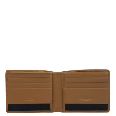 Brown Bifold Leather Mens Wallet