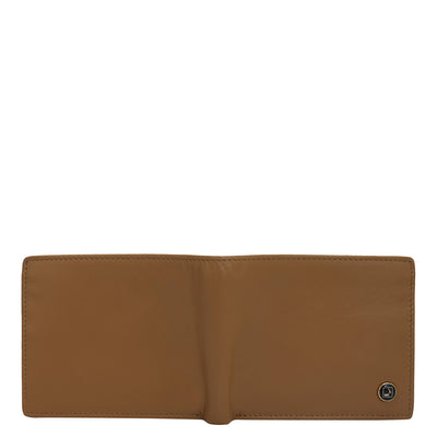 Brown Bifold Leather Mens Wallet