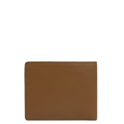 Brown Bifold Leather Mens Wallet