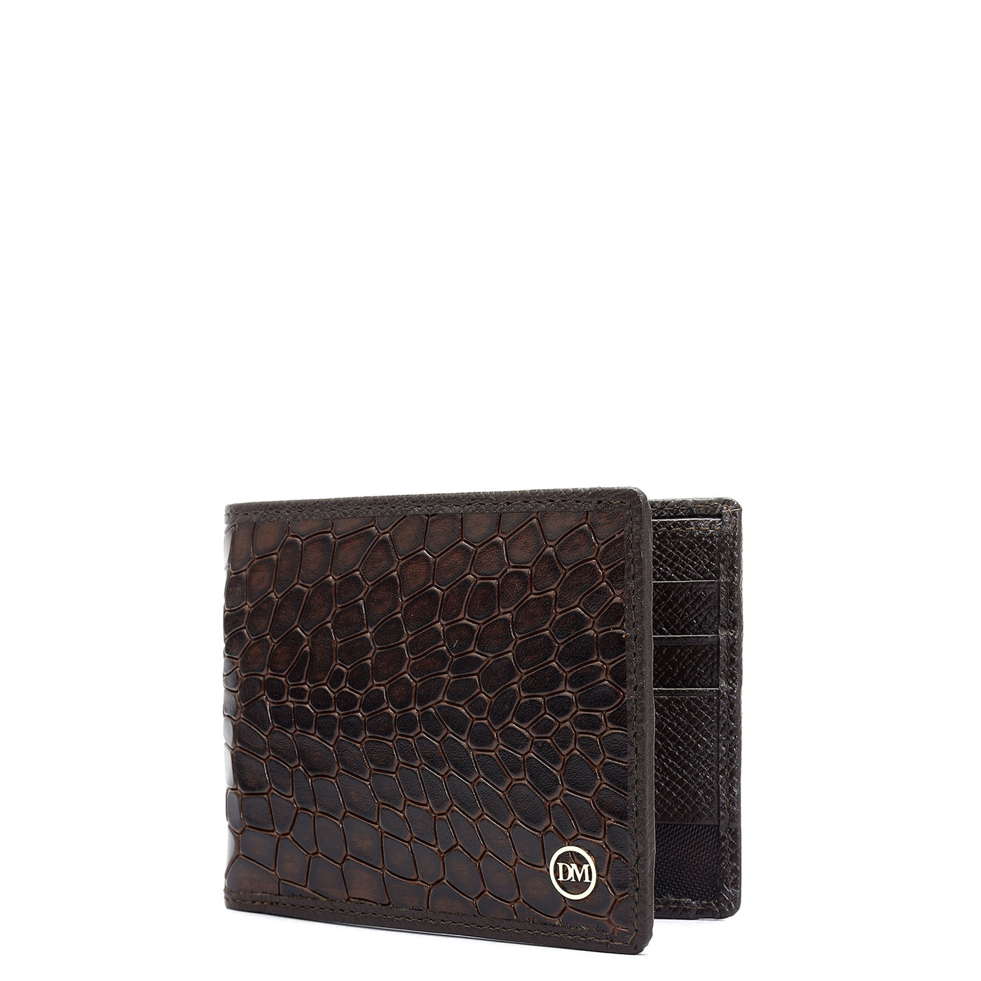 Brown Bifold Leather Mens Wallet