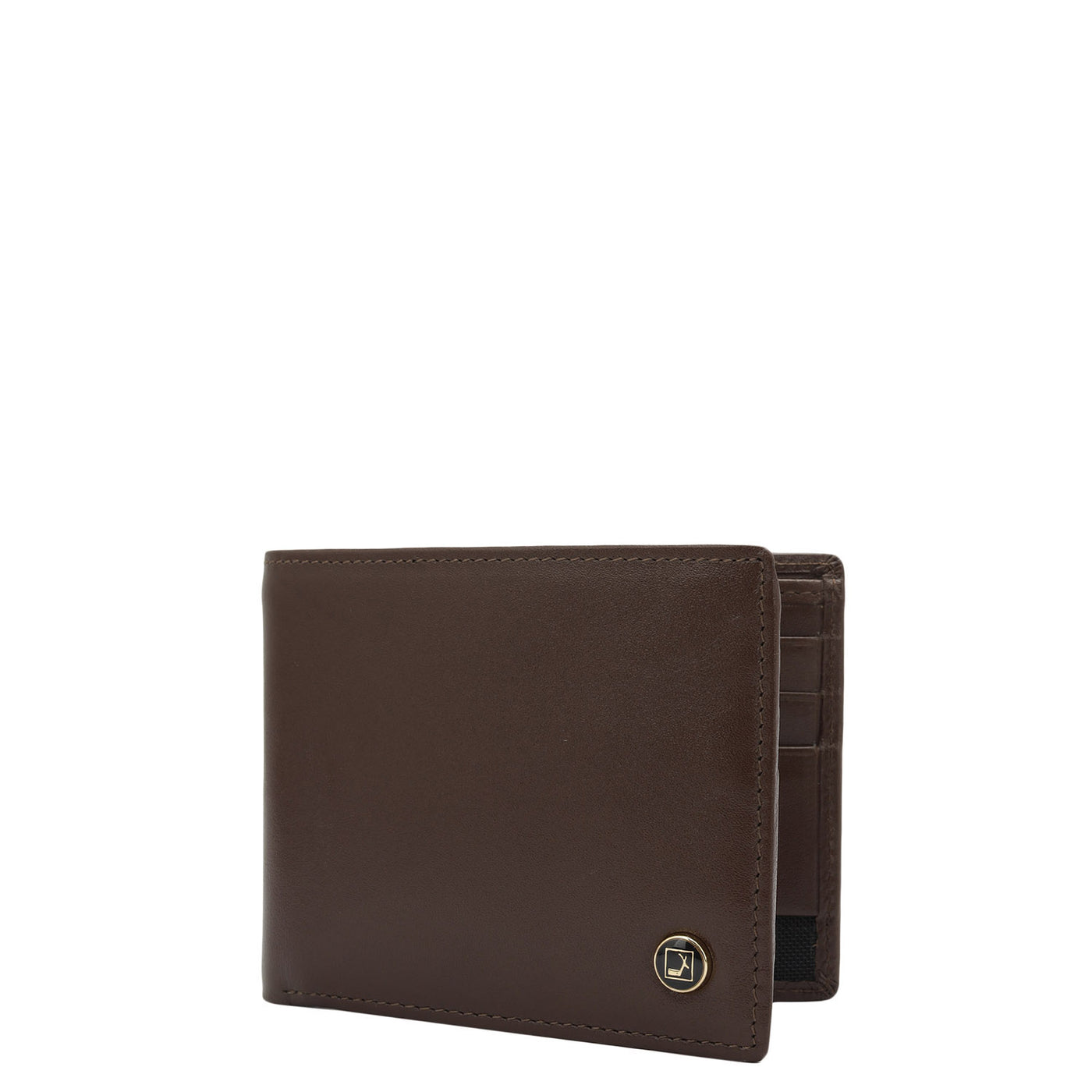 Brown Bifold Leather Mens Wallet