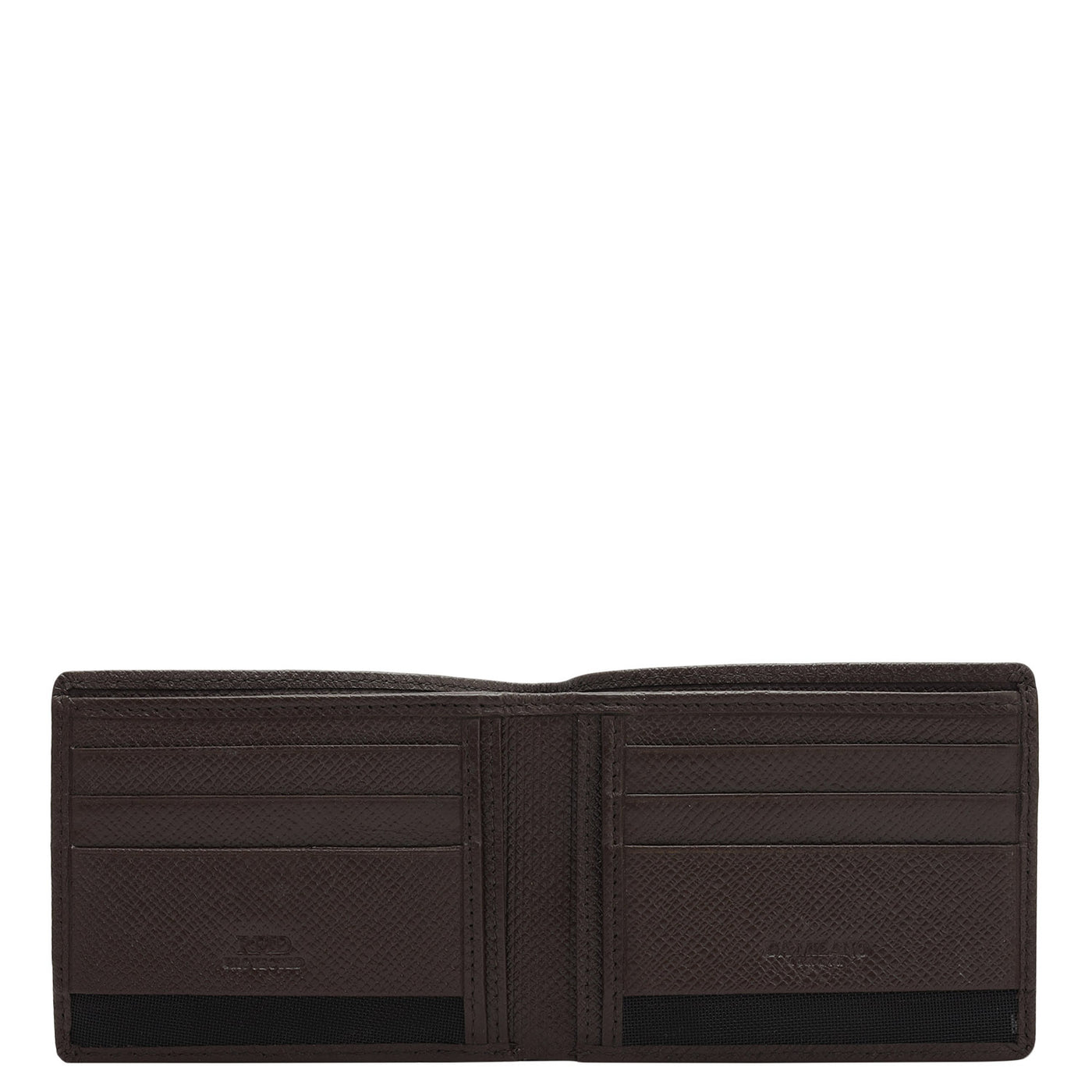 Chocolate Bifold Leather Mens Wallet