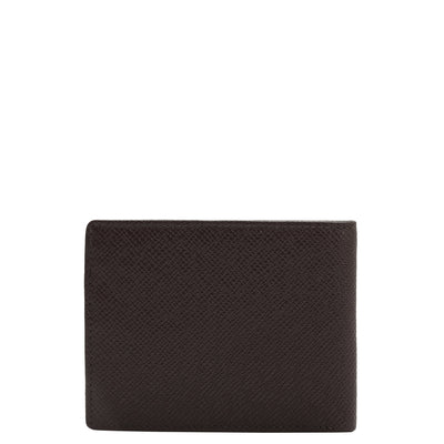 Chocolate Bifold Leather Mens Wallet