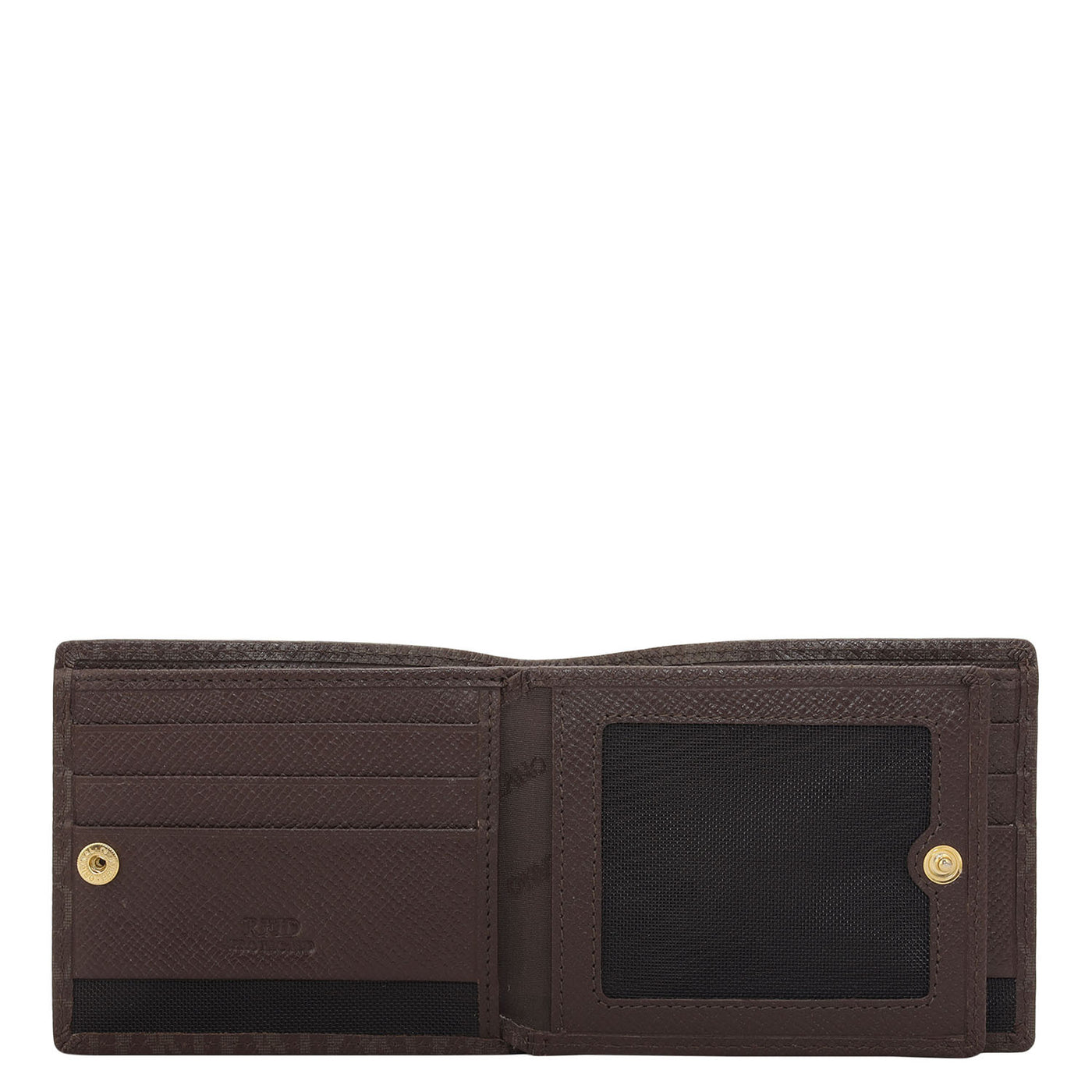 Chocolate Bifold Leather Mens Wallet