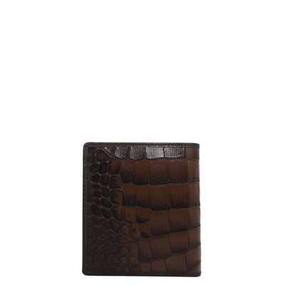 Brown Bifold Leather Mens Wallet