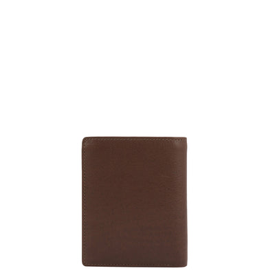 Brown Bifold Leather Mens Wallet