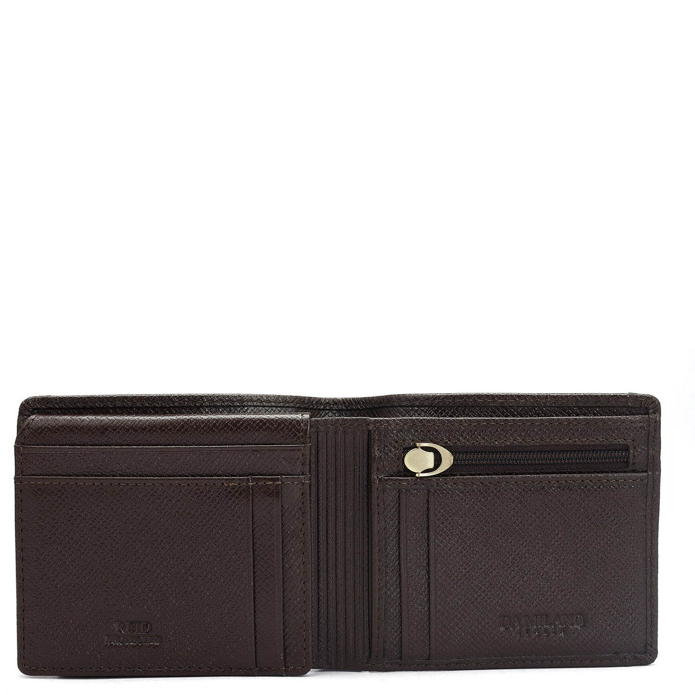 Brown Bifold Leather Mens Wallet