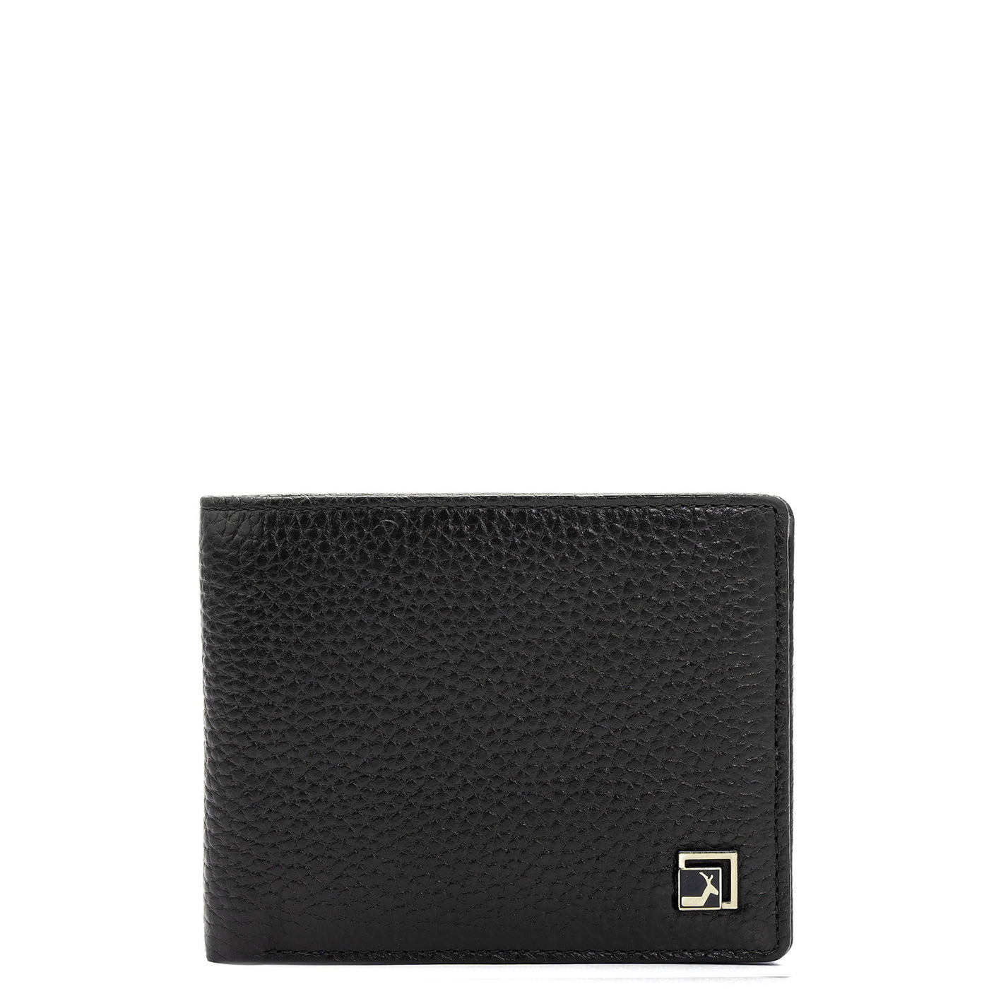 Black Bifold Leather Mens Wallet