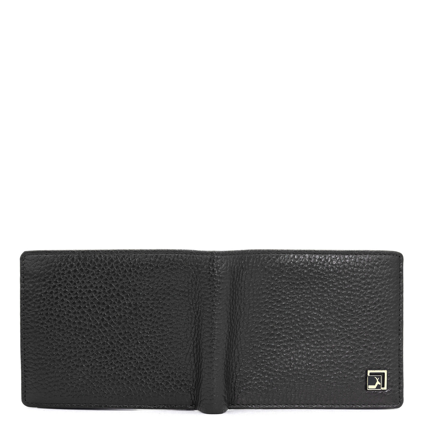 Black Bifold Leather Mens Wallet