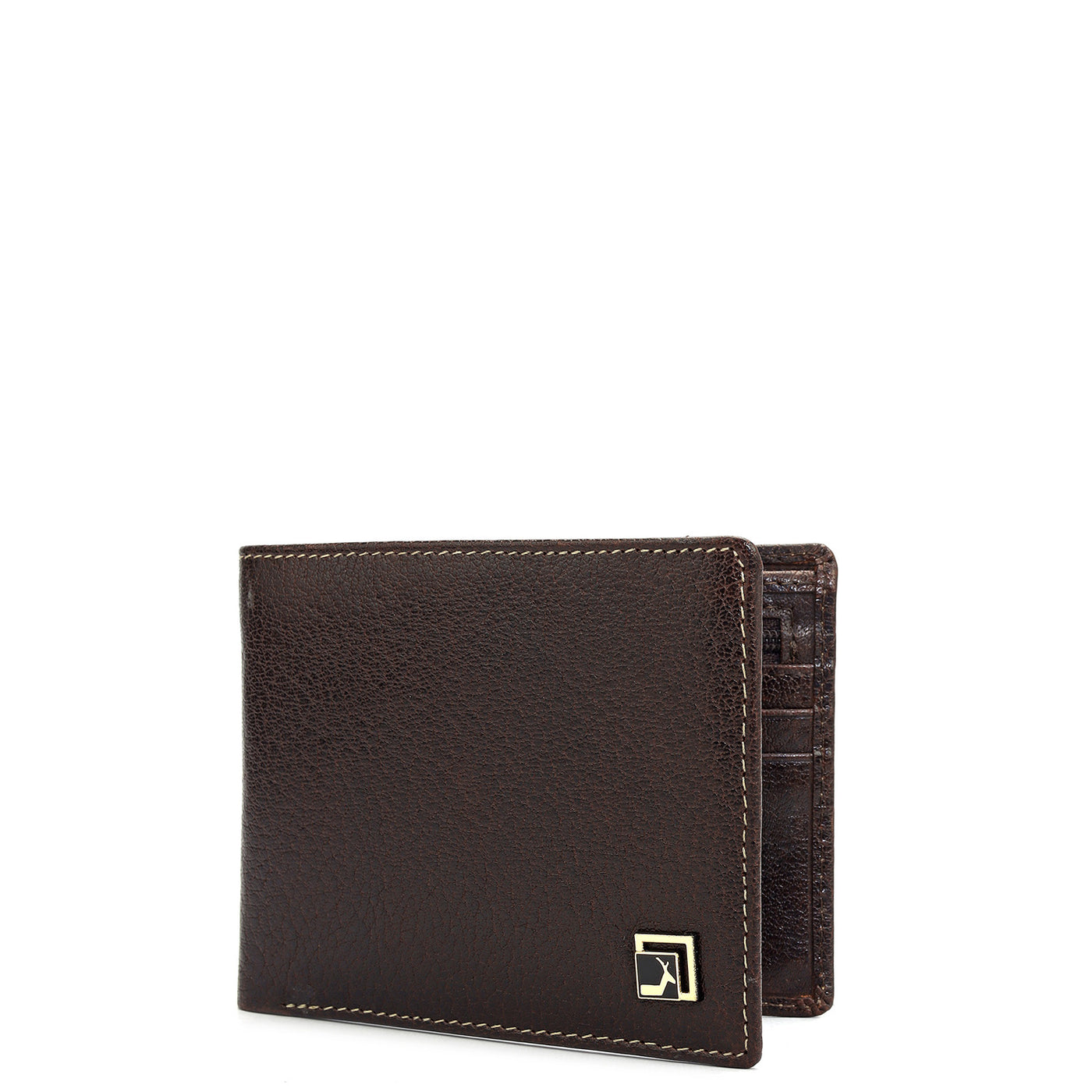 Brown Bifold Leather Mens Wallet