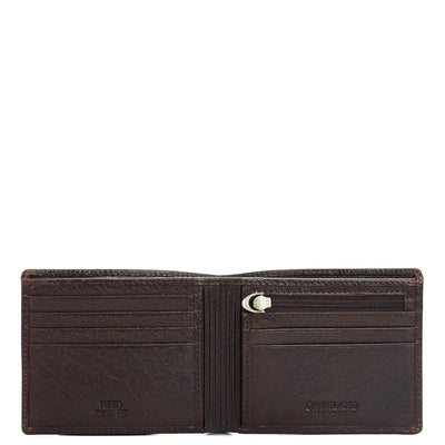 Brown Bifold Leather Mens Wallet