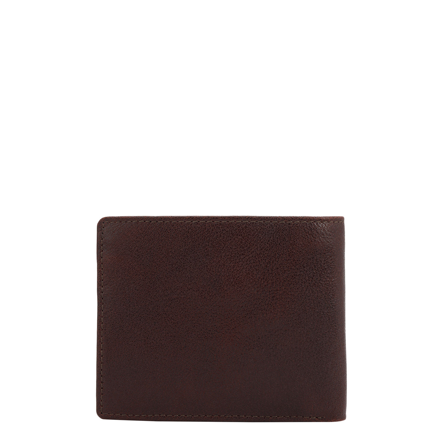 Burgundy Bifold Leather Mens Wallet