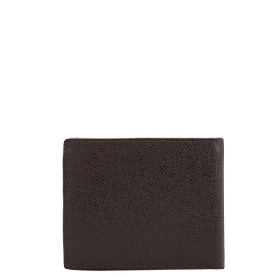 Chocolate Bifold Leather Mens Wallet