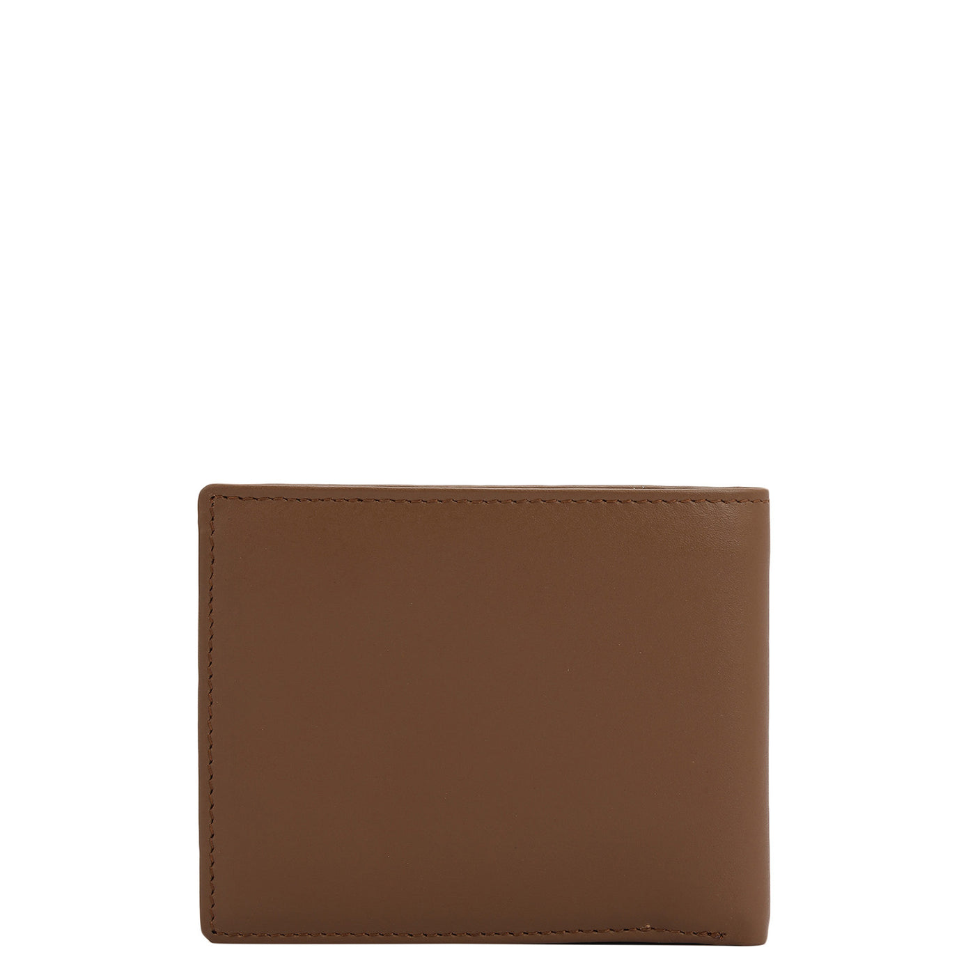 Cognac Bifold Leather Mens Wallet