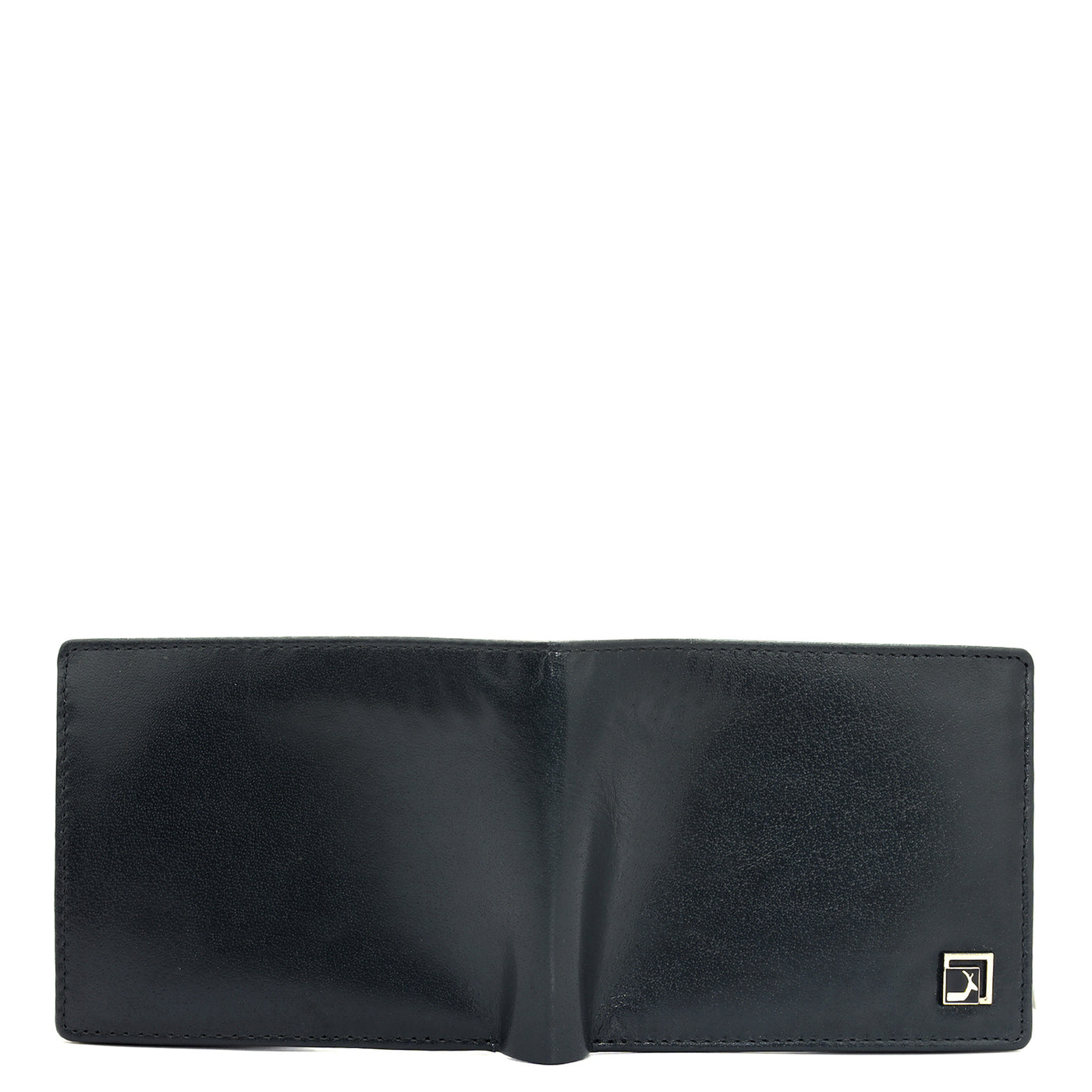 Dark Blue Bifold Leather Mens Wallet