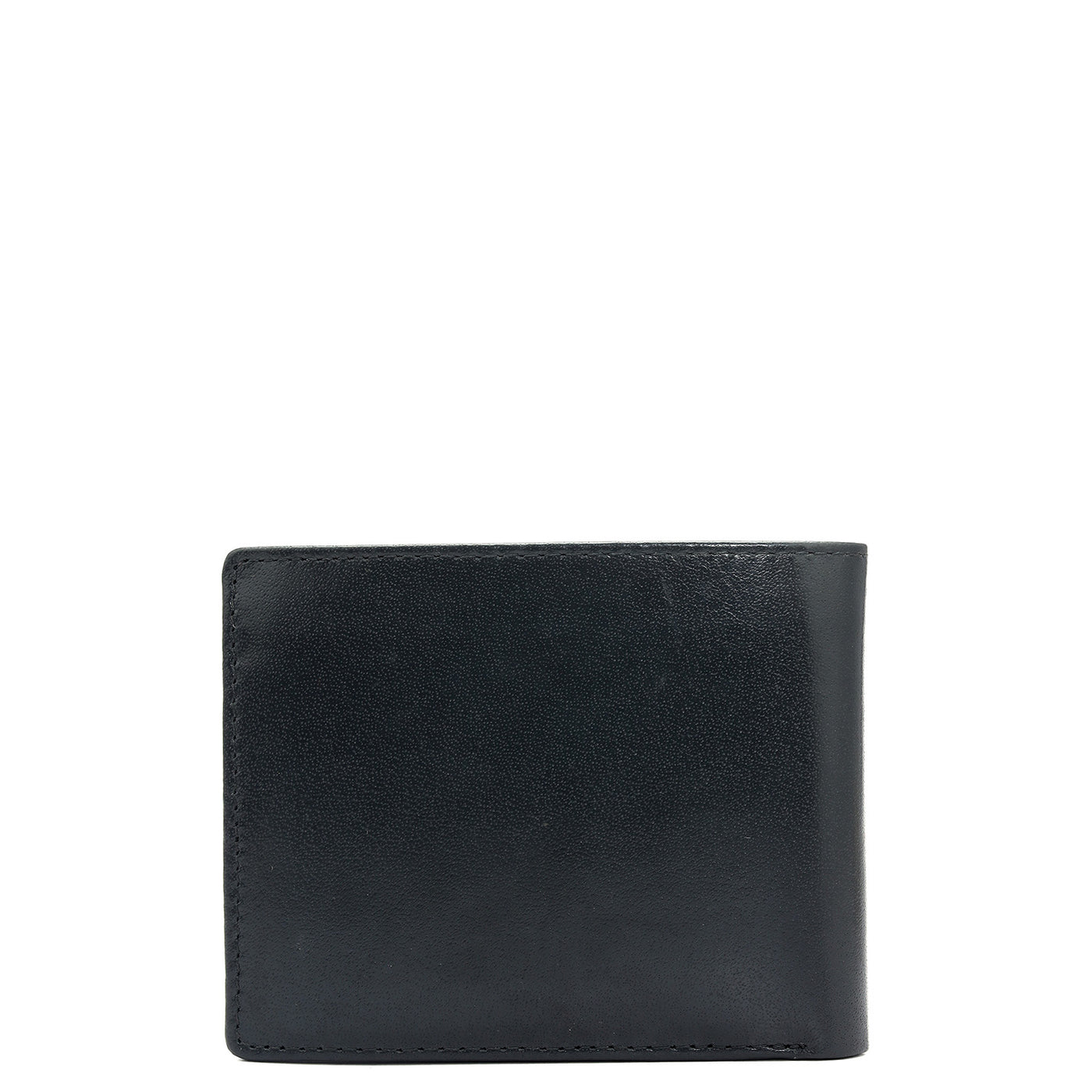 Dark Blue Bifold Leather Mens Wallet