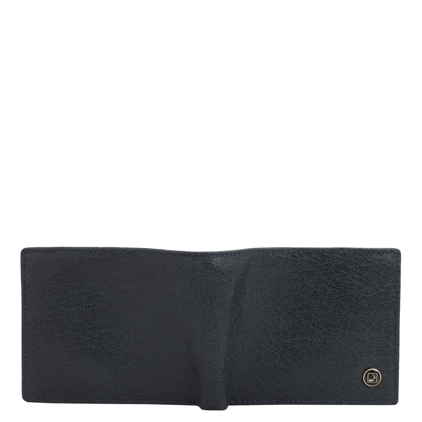 Navy Bifold Leather Mens Wallet