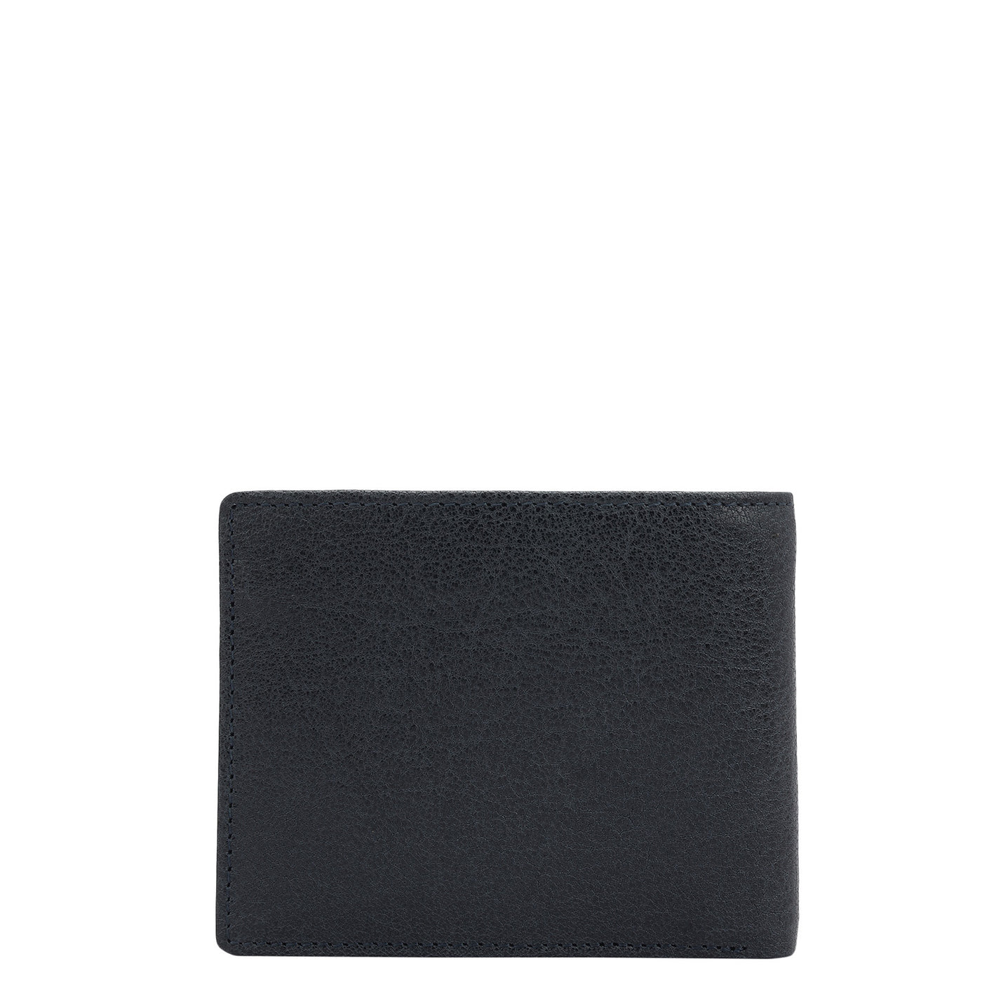 Navy Bifold Leather Mens Wallet