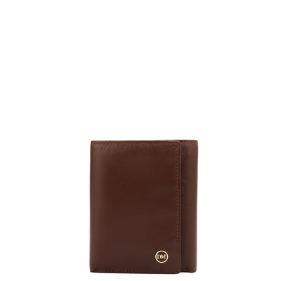 Brown Bifold Leather Mens Wallet