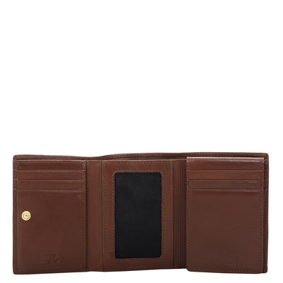 Brown Bifold Leather Mens Wallet