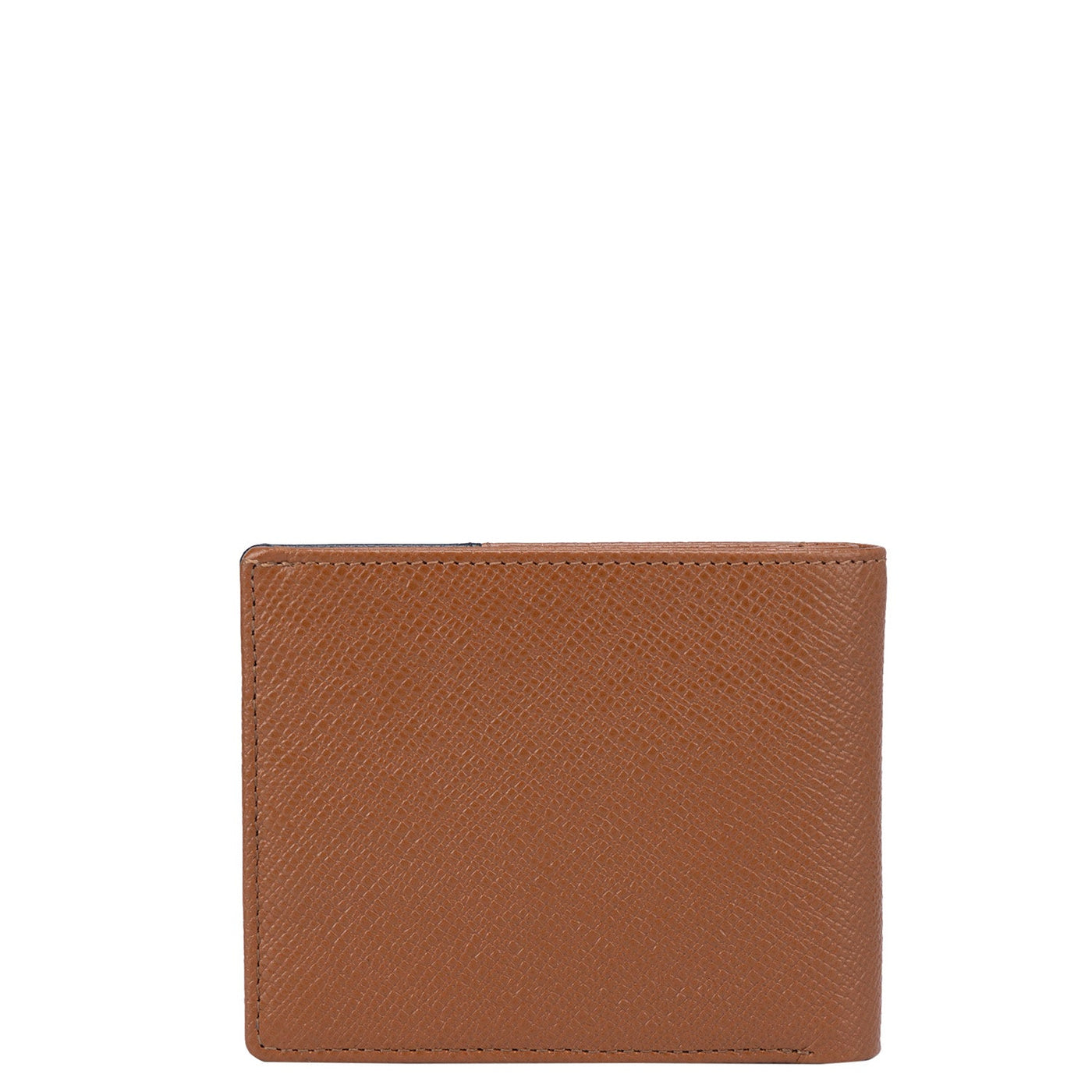 Cognac Bifold Leather Mens Wallet