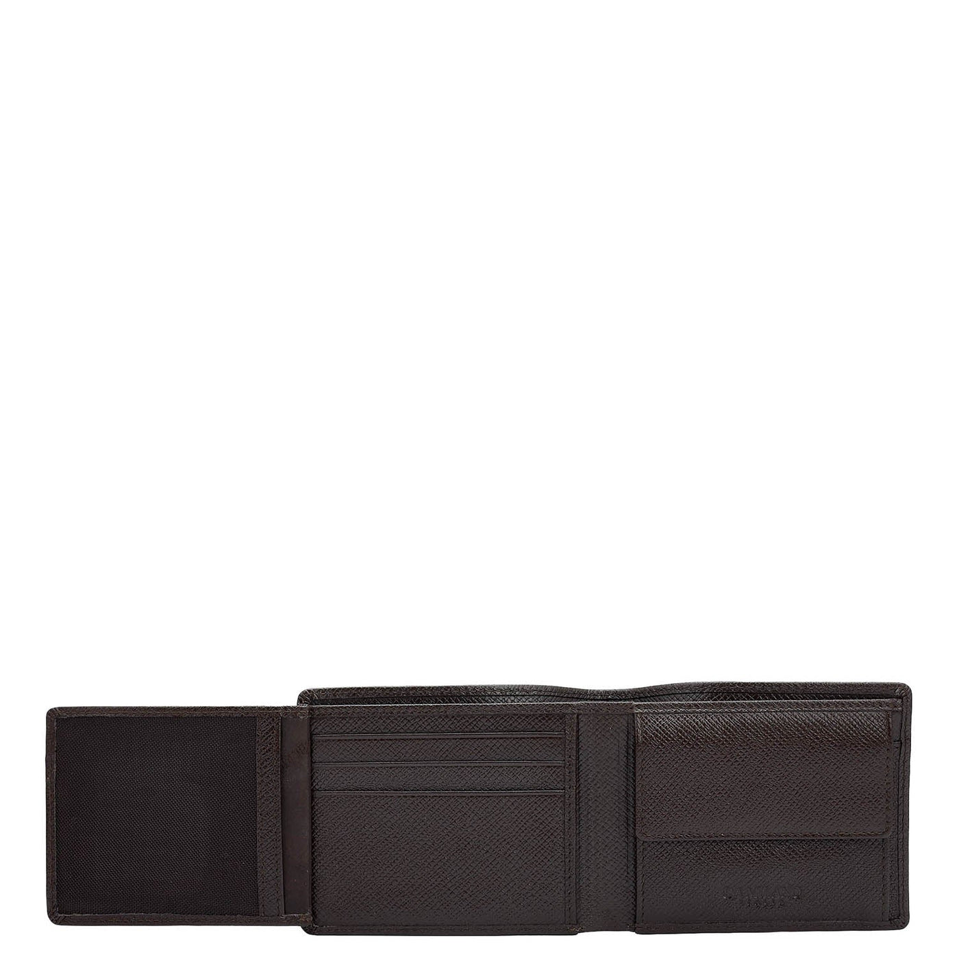 Chocolate Bifold Leather Mens Wallet