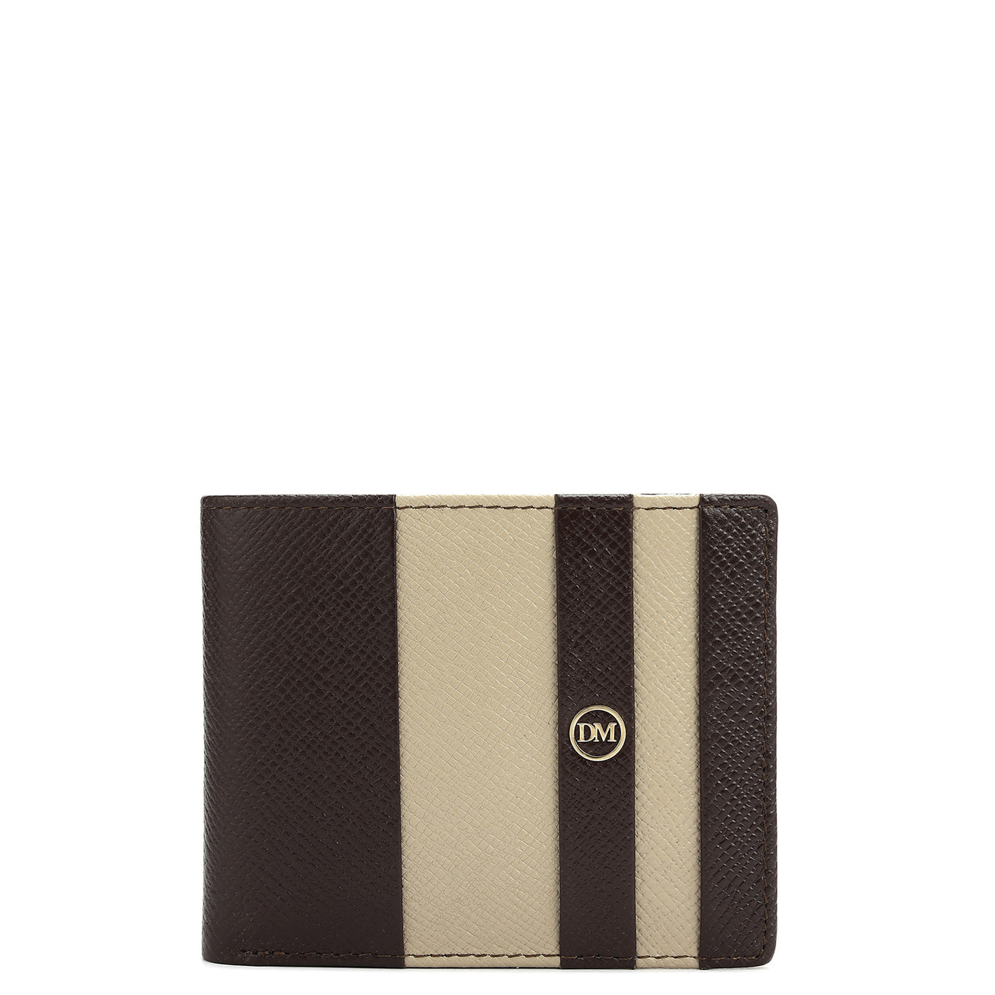 Chocolate Chalk Bifold Leather Mens Wallet