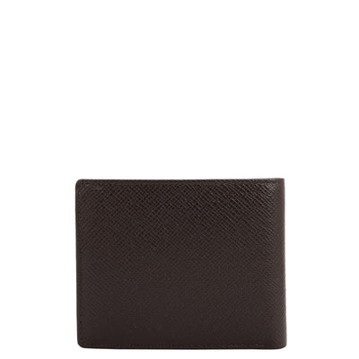 Chocolate Chalk Bifold Leather Mens Wallet