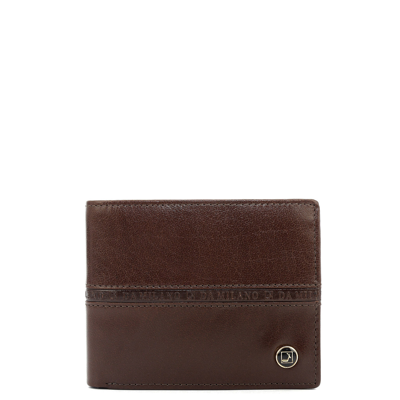 Brown Bifold Leather Mens Wallet