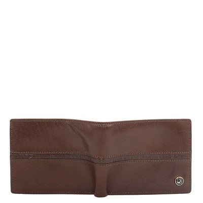 Brown Bifold Leather Mens Wallet