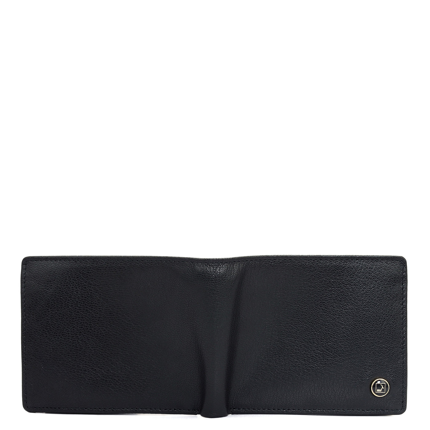 Black Bifold Leather Mens Wallet