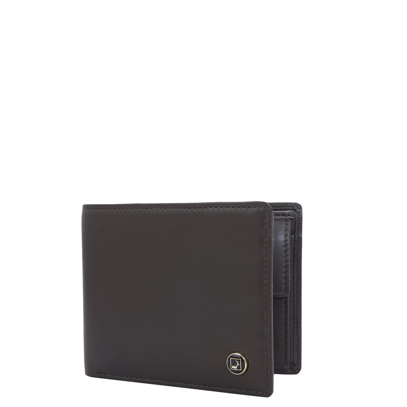 Brown Bifold Leather Mens Wallet