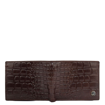 Brown Bifold Leather Mens Wallet