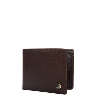 Brown Bifold Leather Mens Wallet