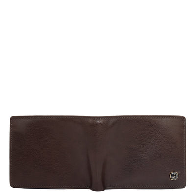 Brown Bifold Leather Mens Wallet